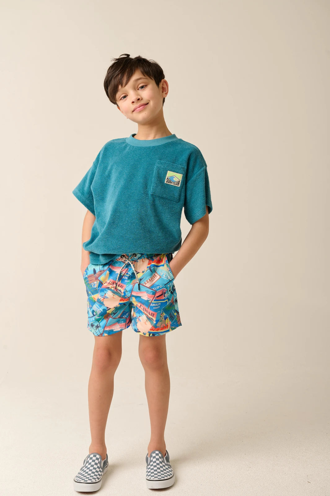 Macapa Swim Trunks | Strong Blue