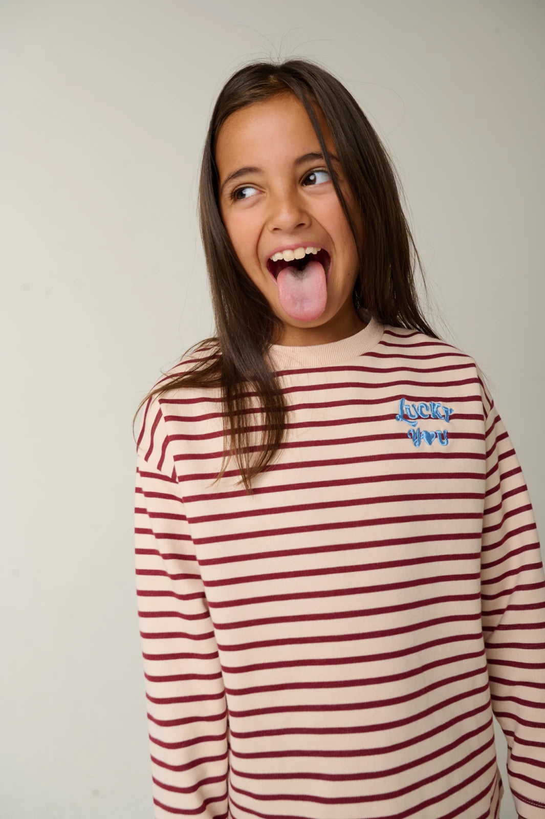 Celine Longsleeve T-shirt | Cabernet