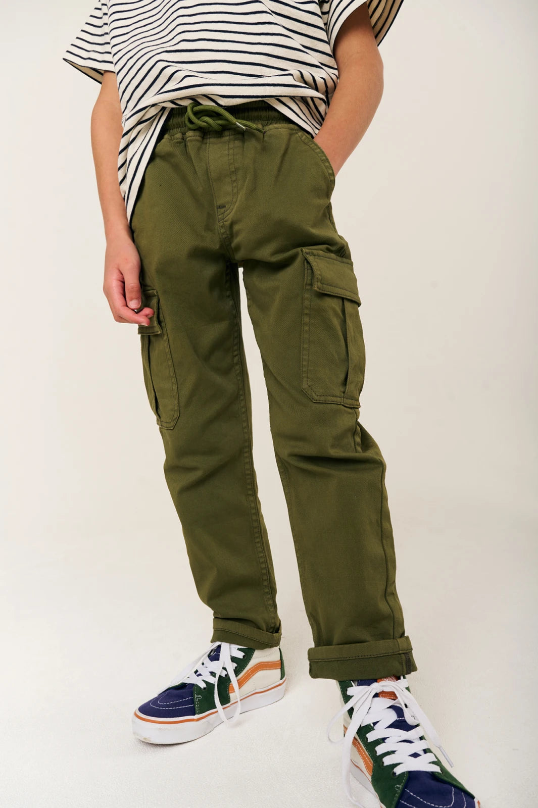 Jayh Cargo Pants | Winter Moss