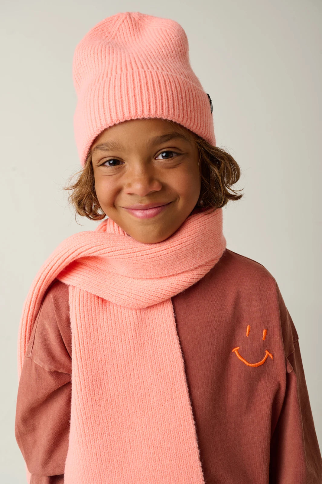 Berwyn Beanie + Midway Scarf Set | Desert Flower
