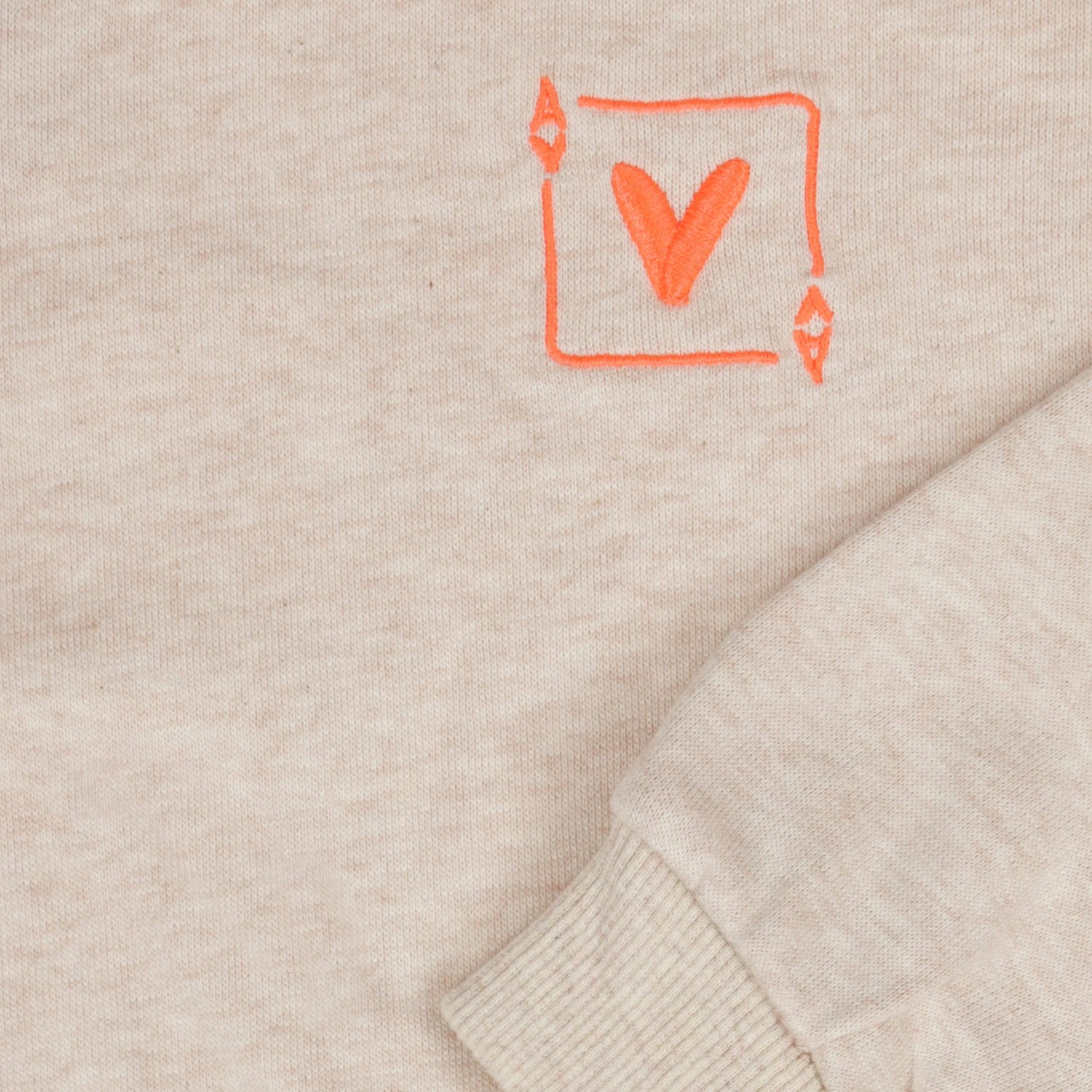 Le Coeur Sweater | Off-White Melange