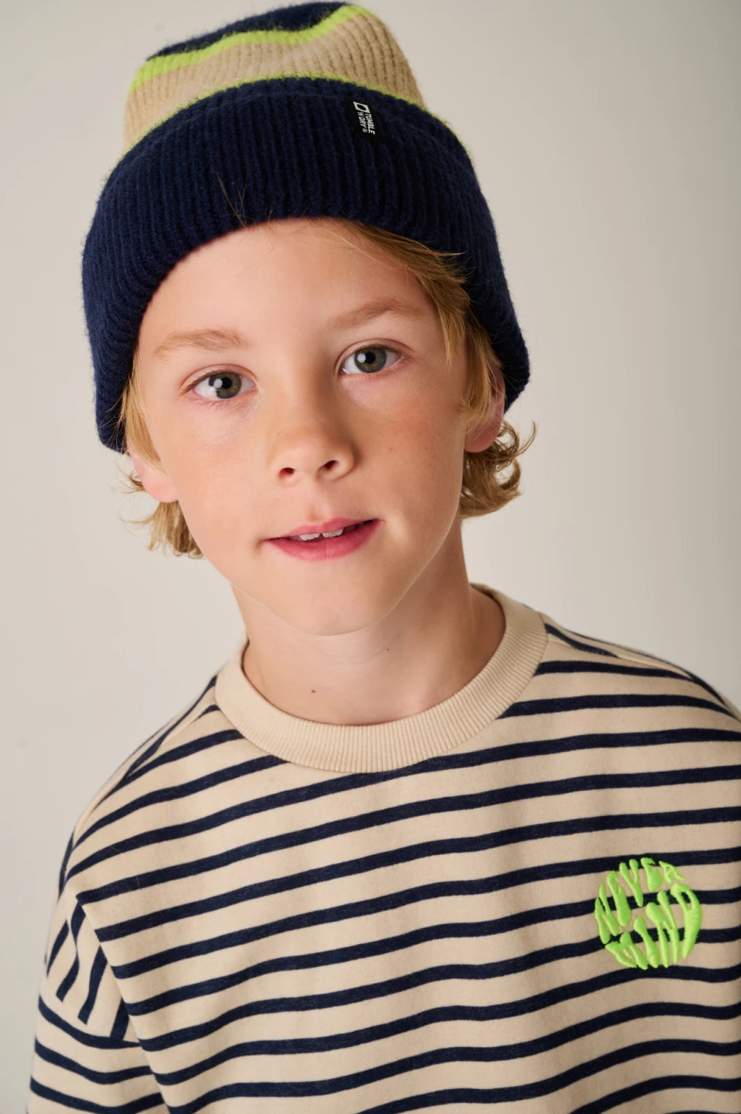 Laval Beanie & Brantford Scarf Set | Dark Blue