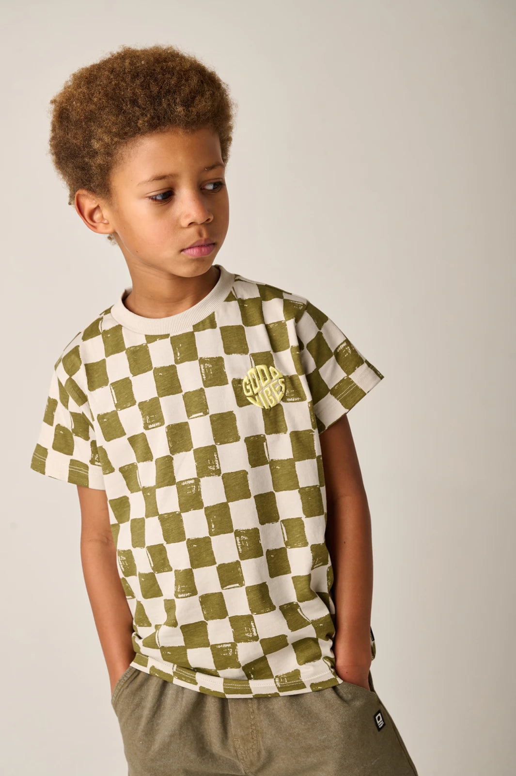 Shallow T-shirt | Military Olive