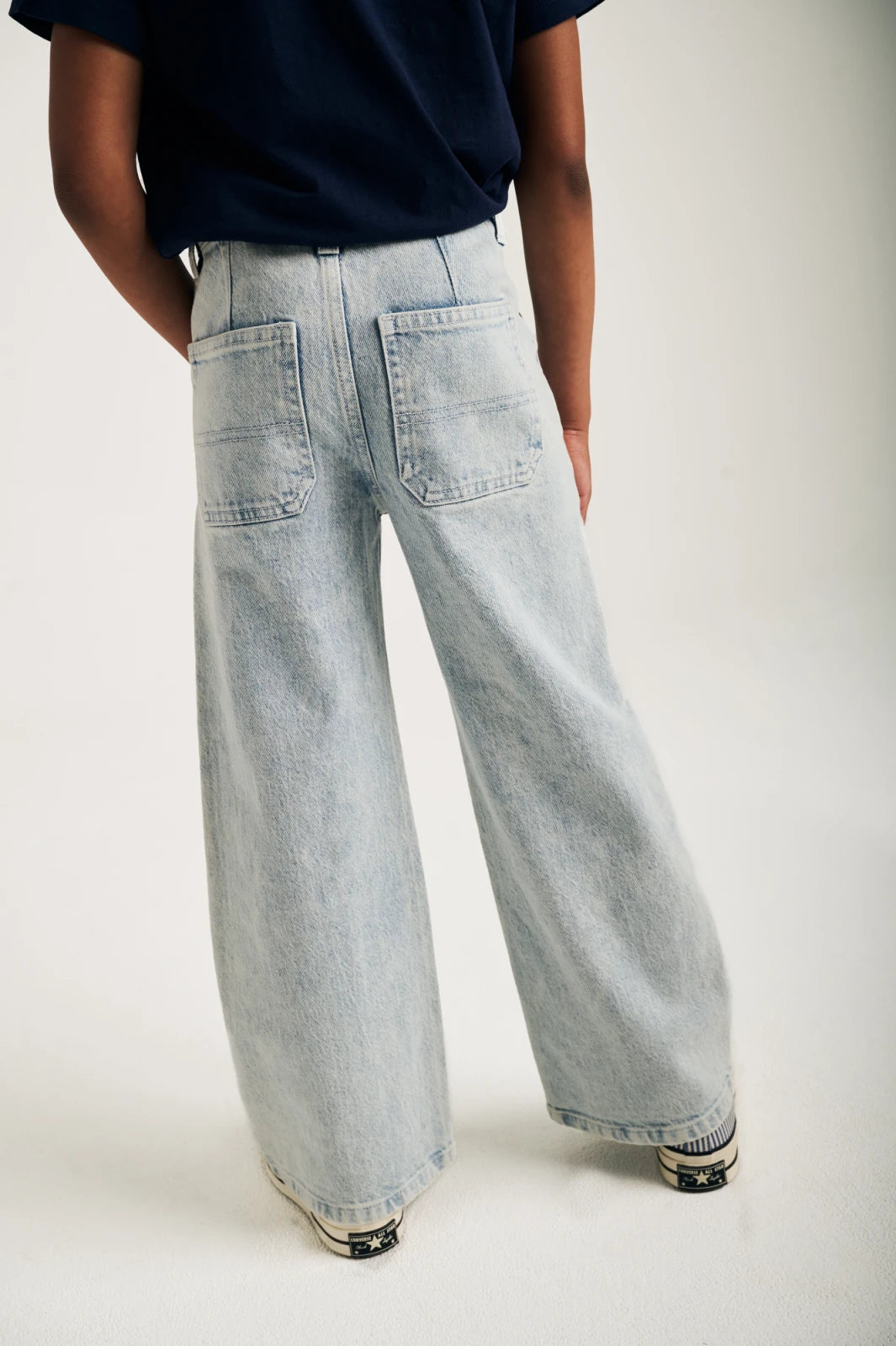 Jacquelyn Wide Jeans | Light Blue Denim