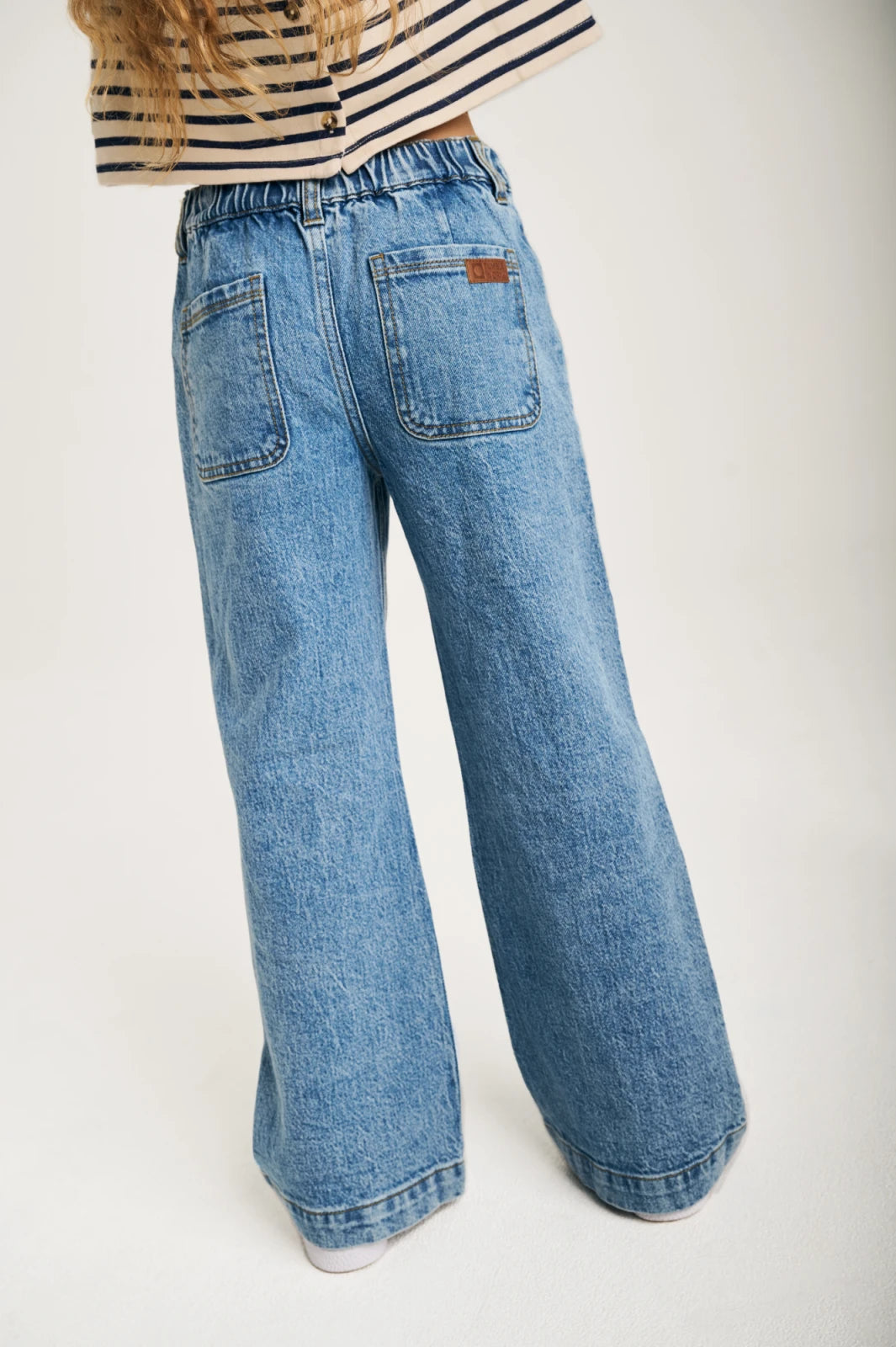 Juene Wide Jeans | Light Blue Denim