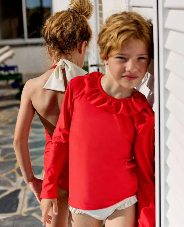 Valentine Rash Guard | Pommegranate