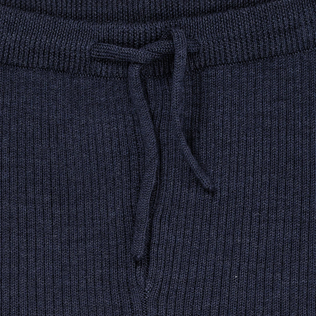 Merino Rib Set | Navy
