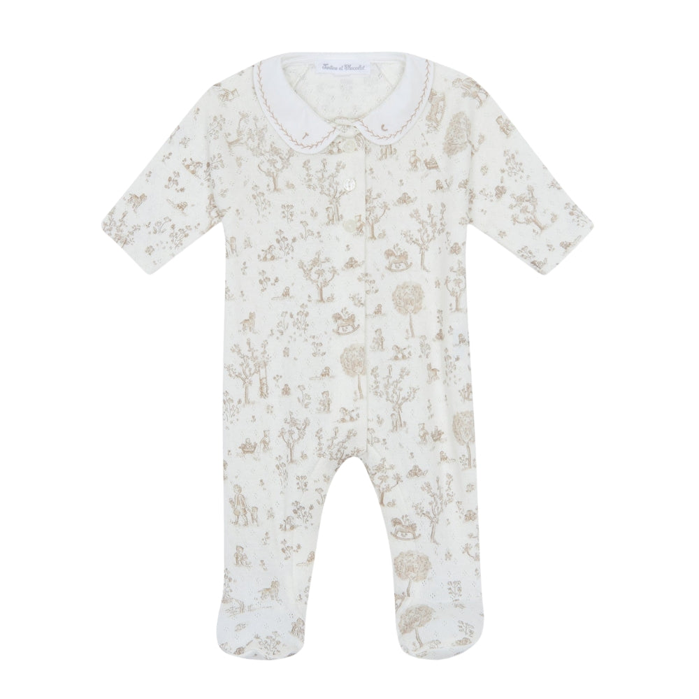 Pajamas Fantasy Garden | Ecru