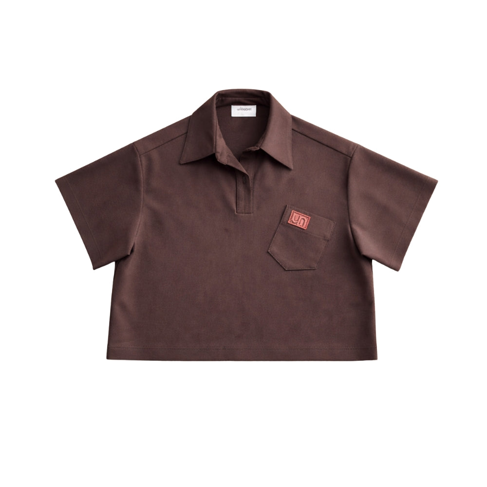 Row Shirt | Coffee Leather