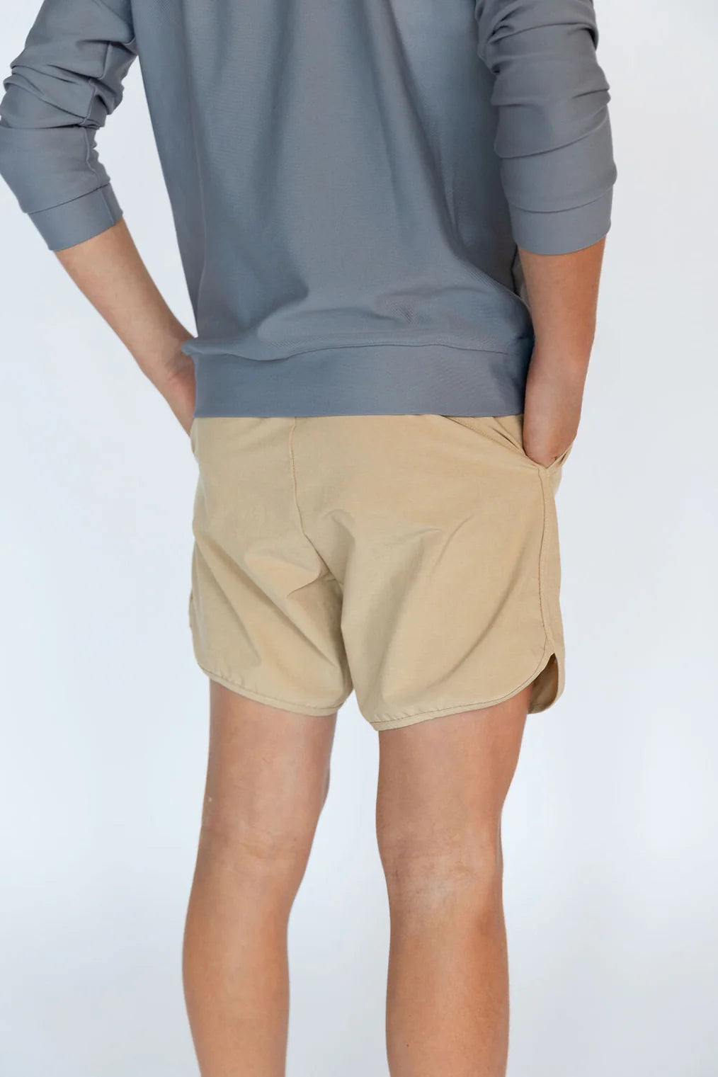 No Liner Shorts | Khaki