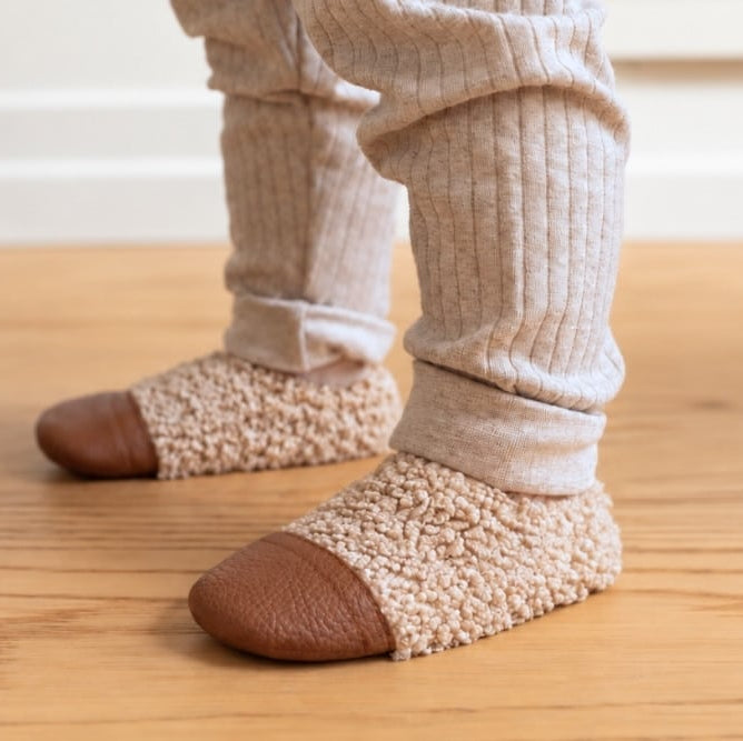 Teddy Indoor Shoes | Hazelnut