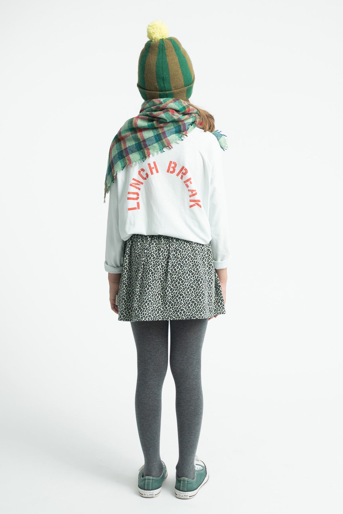 T-shirt | Light grey with Juice Box Print