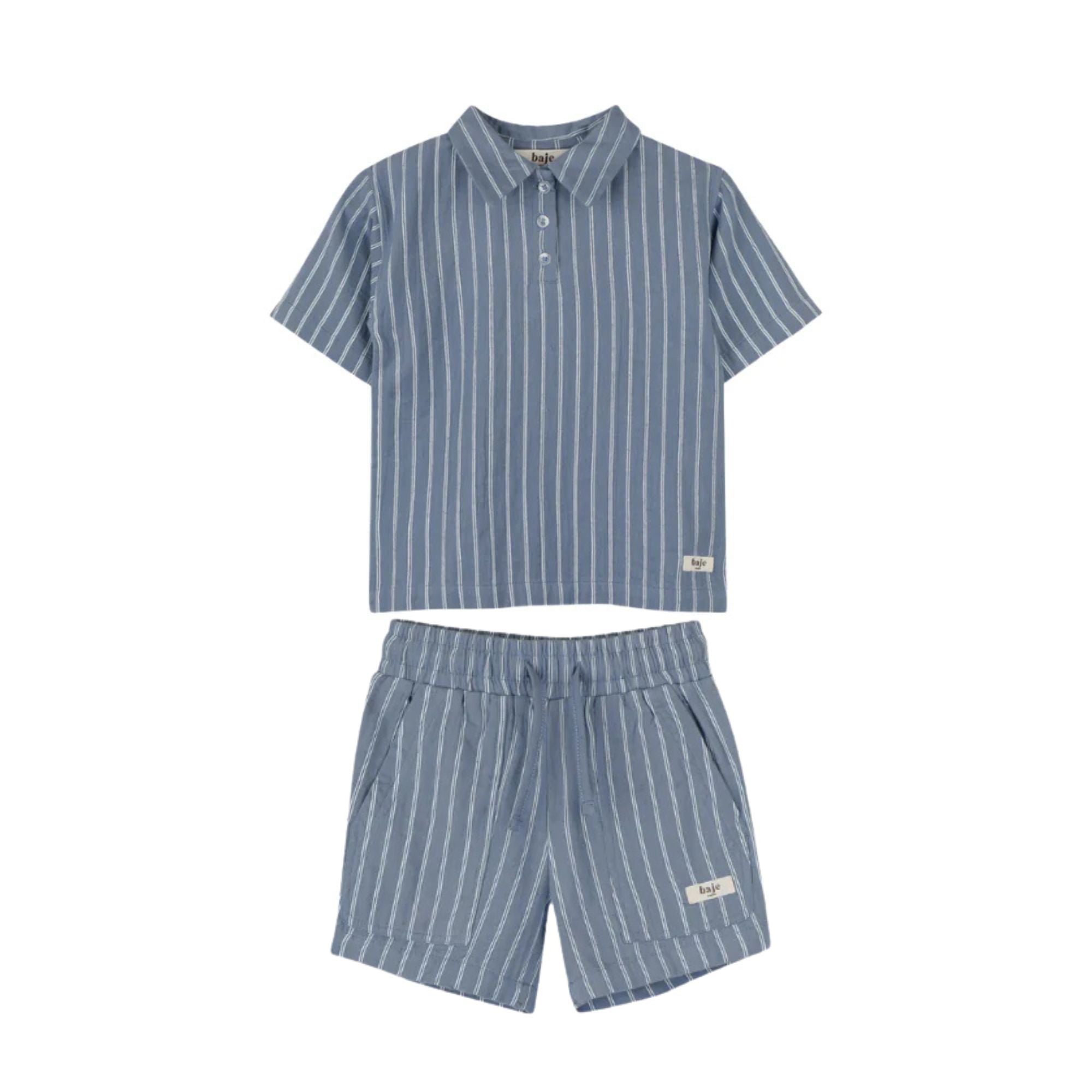 Messo Polo Set | Blue Stone