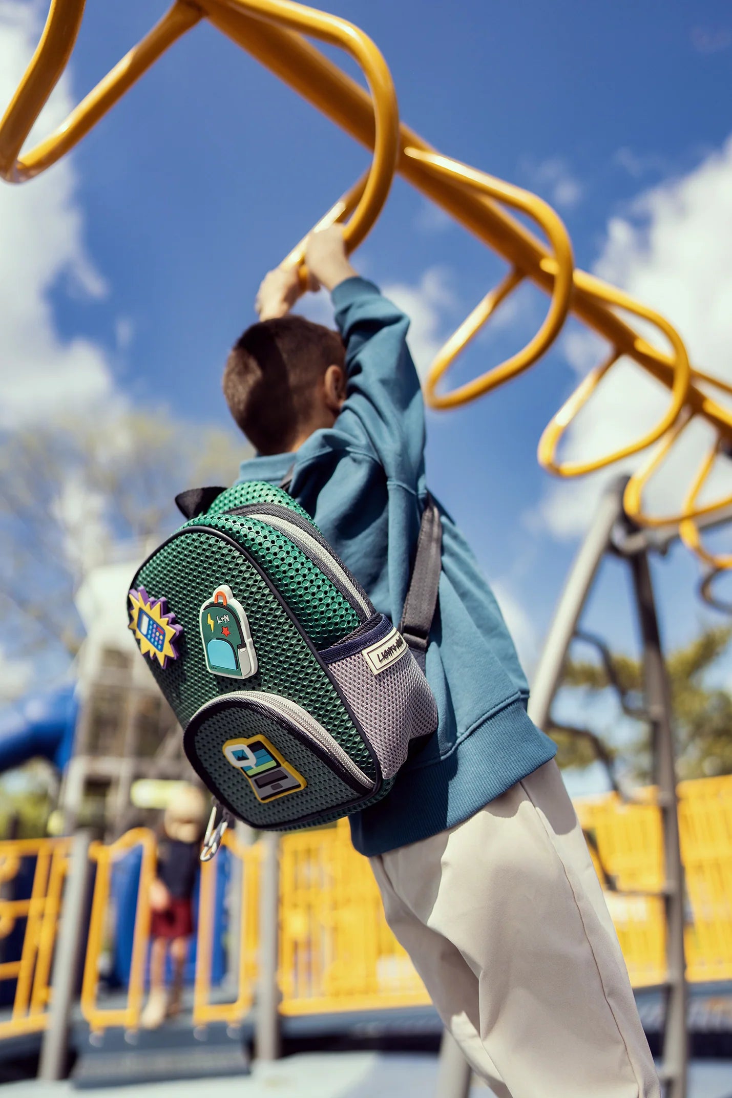 Little Mini Backpack | Multi Green