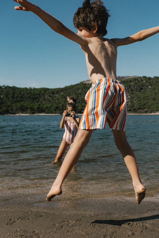 Miranda Stripes Swimshorts