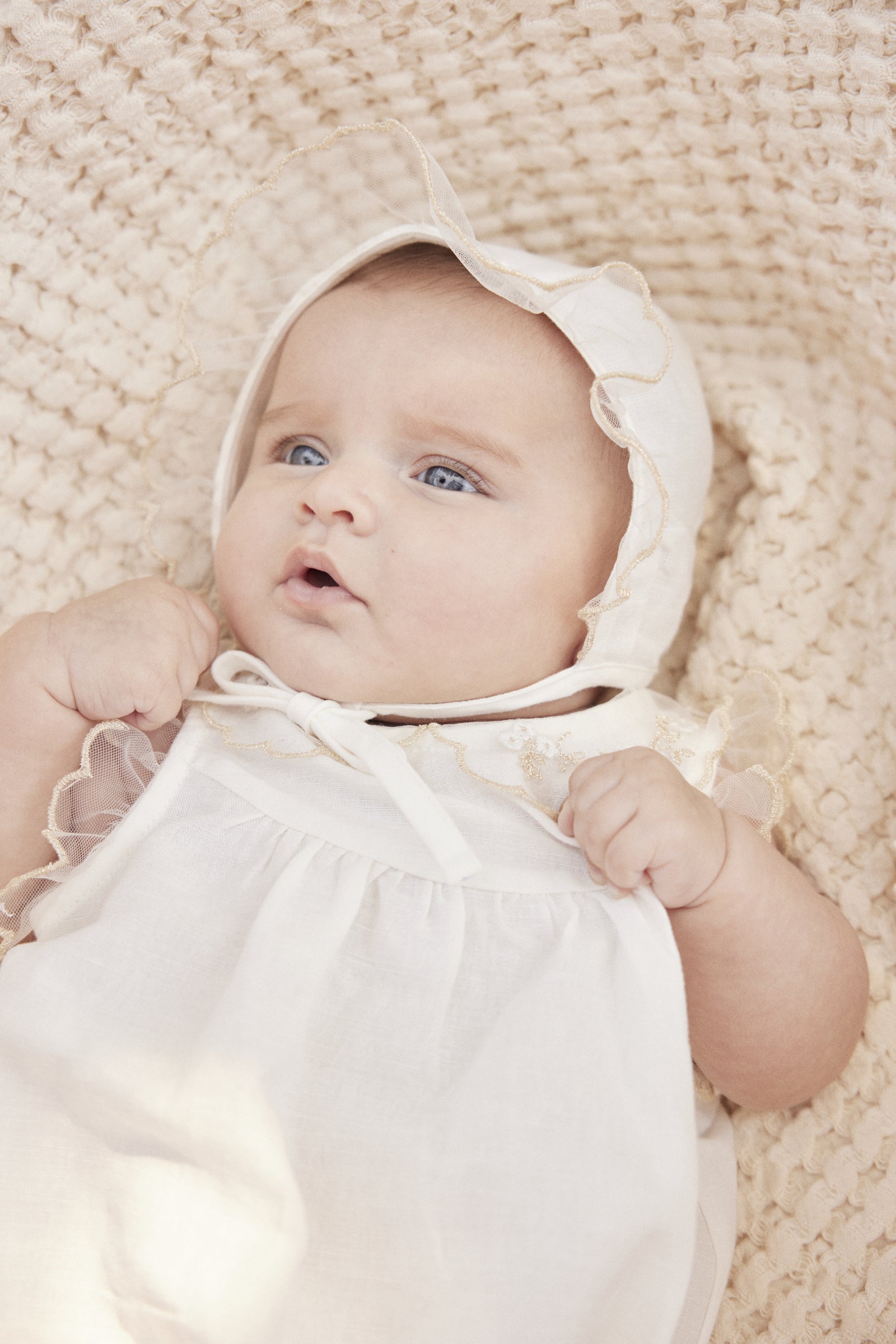 Lou-Anne Romper | Embroidered tulle