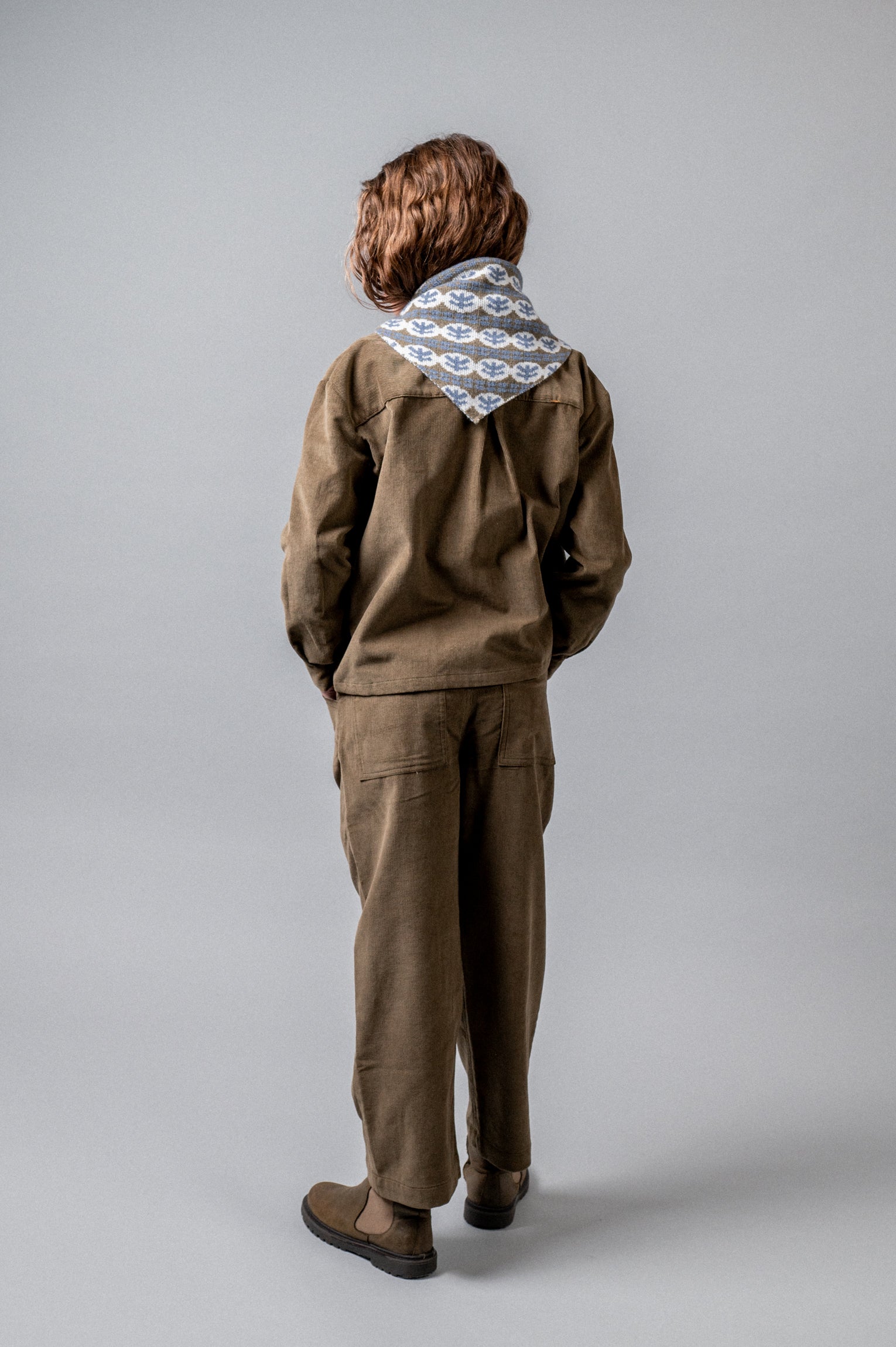 Corduroy Shorts Set | Khaki