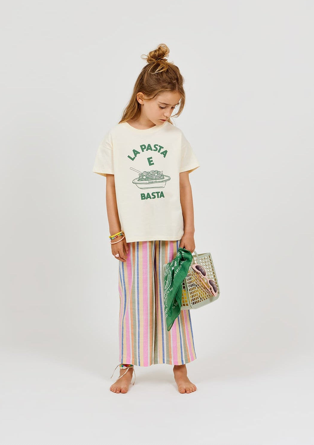 Pasta E Basta T-shirt | Khaki