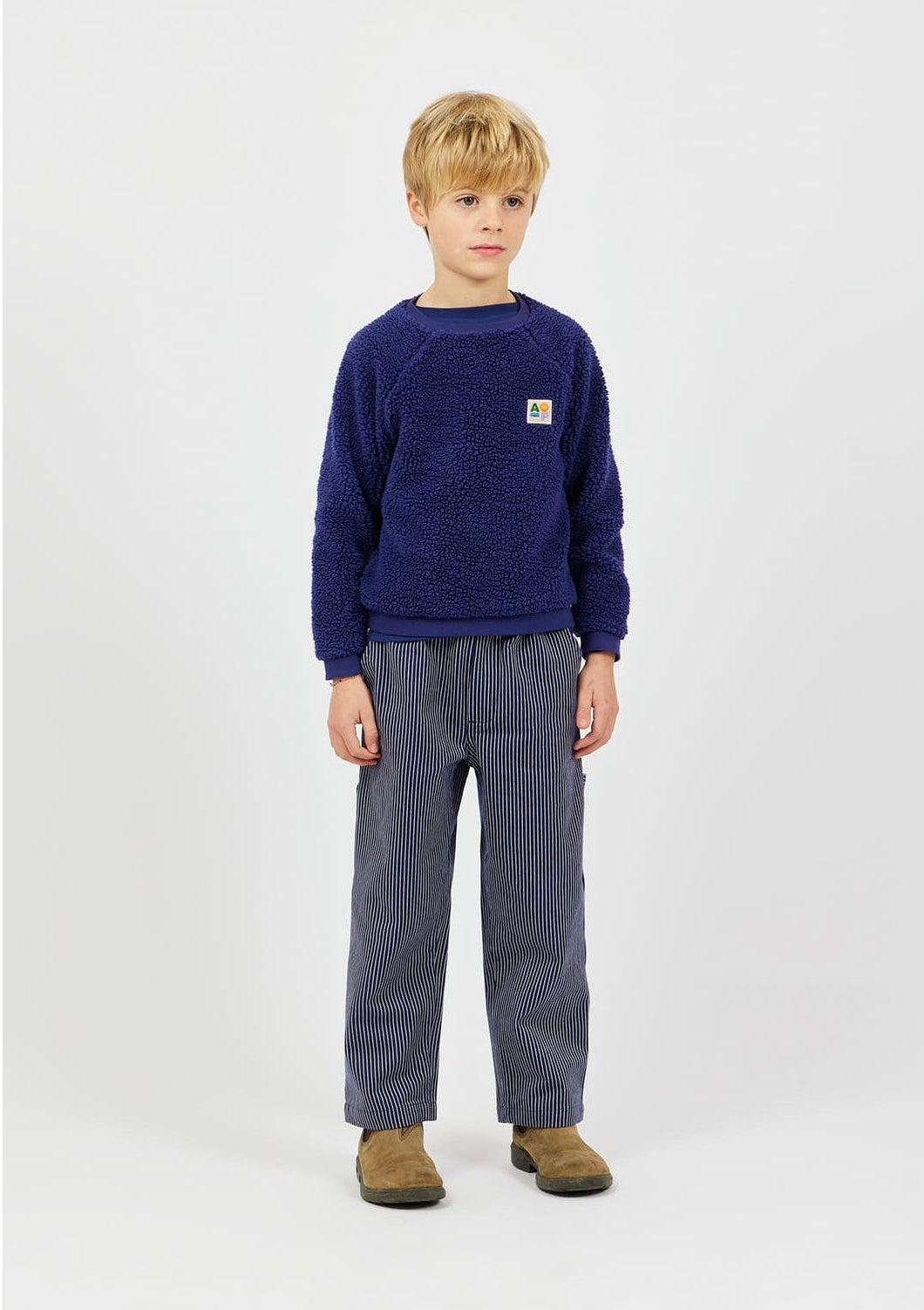 Sherpa Sweatshirt | Marine