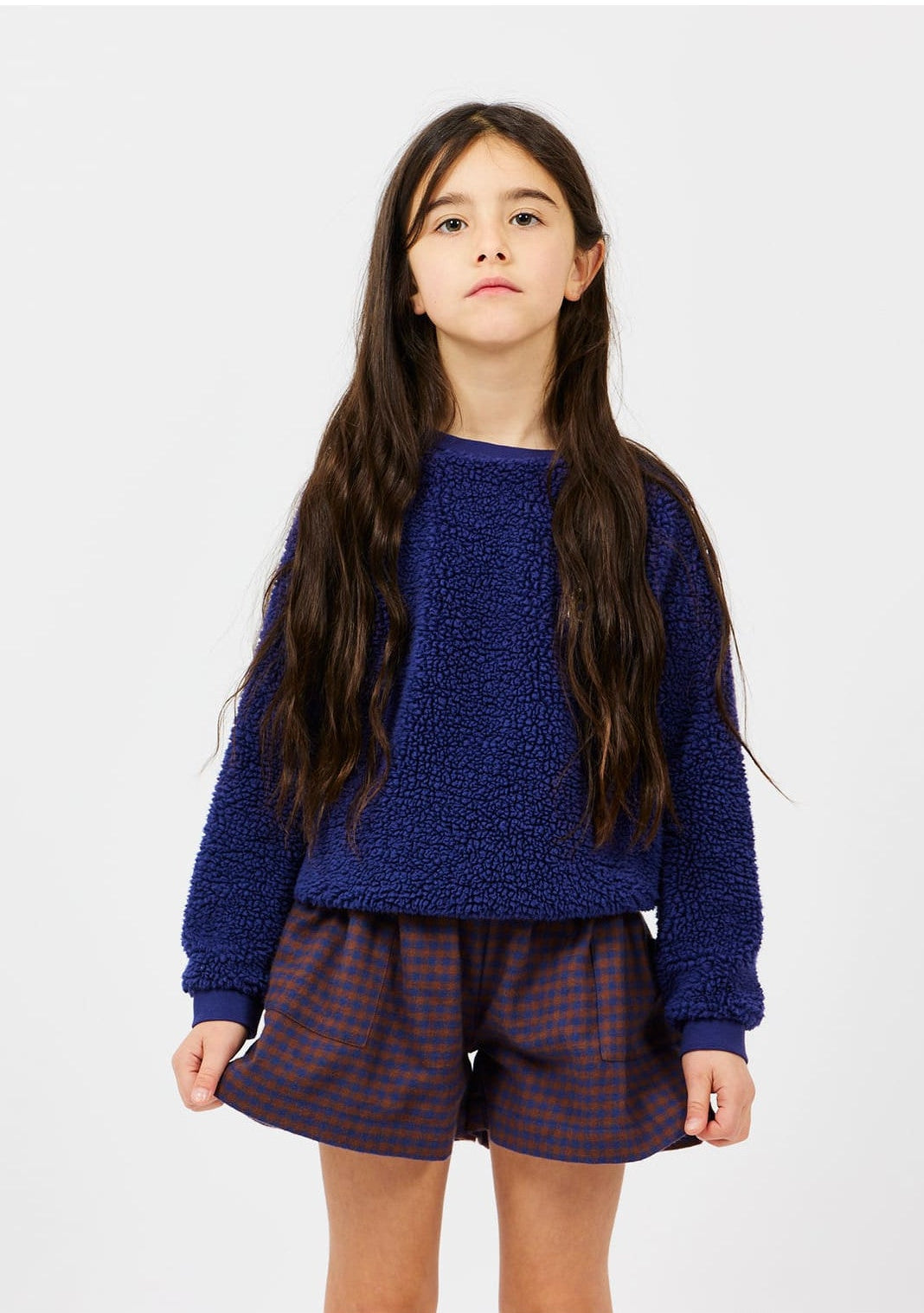 Sherpa Sweatshirt | Marine