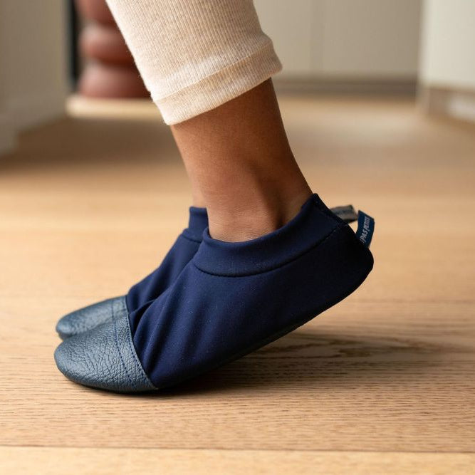 Fleece Indoor Shoes | Deep Blue