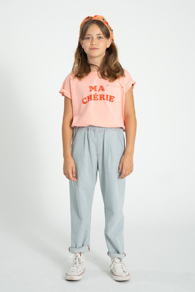 Ma Cherie Print T-Shirt | Light Pink