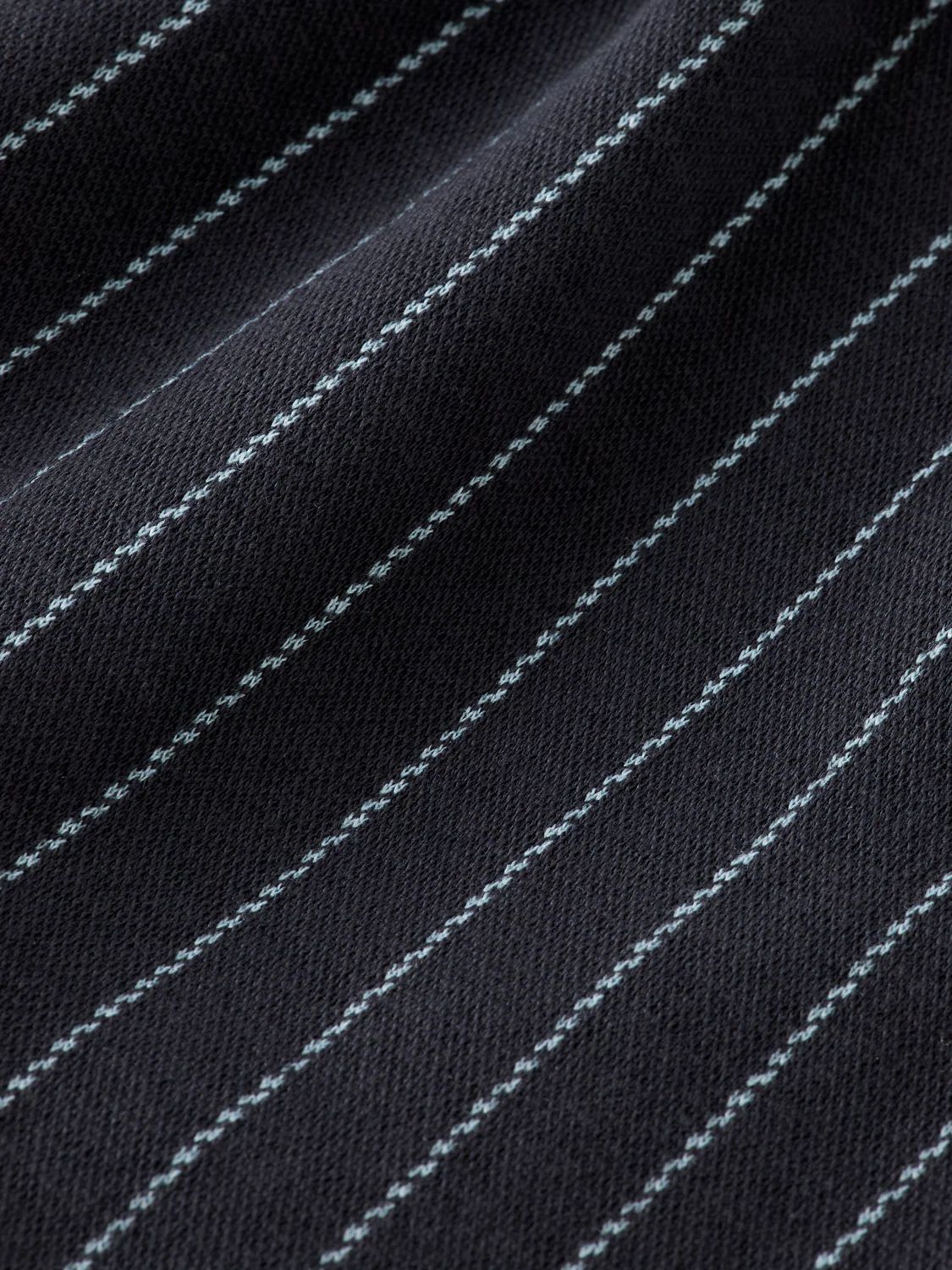 Pinstripe Skort | Charcoal Cerulean Pinstripe