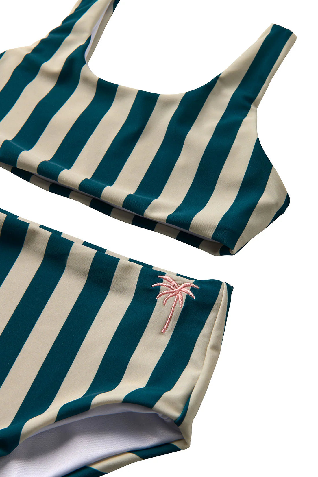 Cabana Stripe Two Piece Swimsuit | Charleston