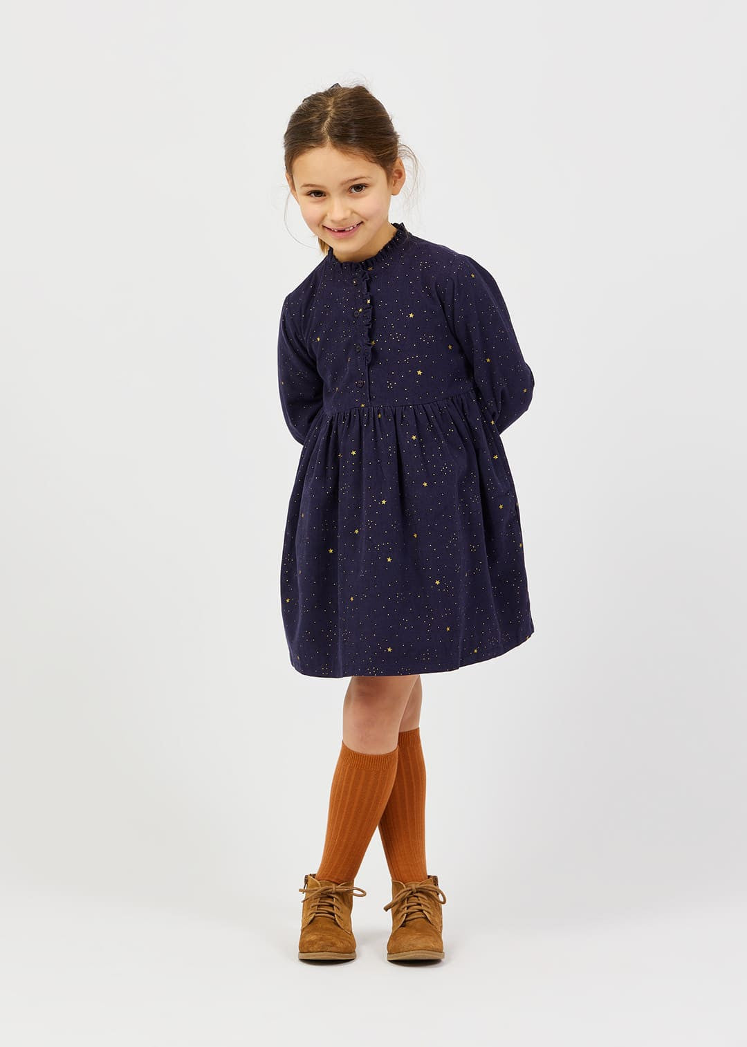Star Corduroy Dress | Etoiles