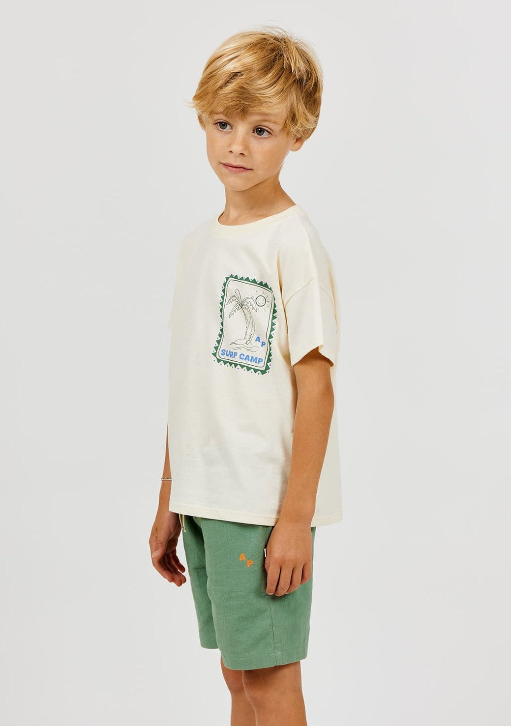 Surf Camp T-shirt | Ecru