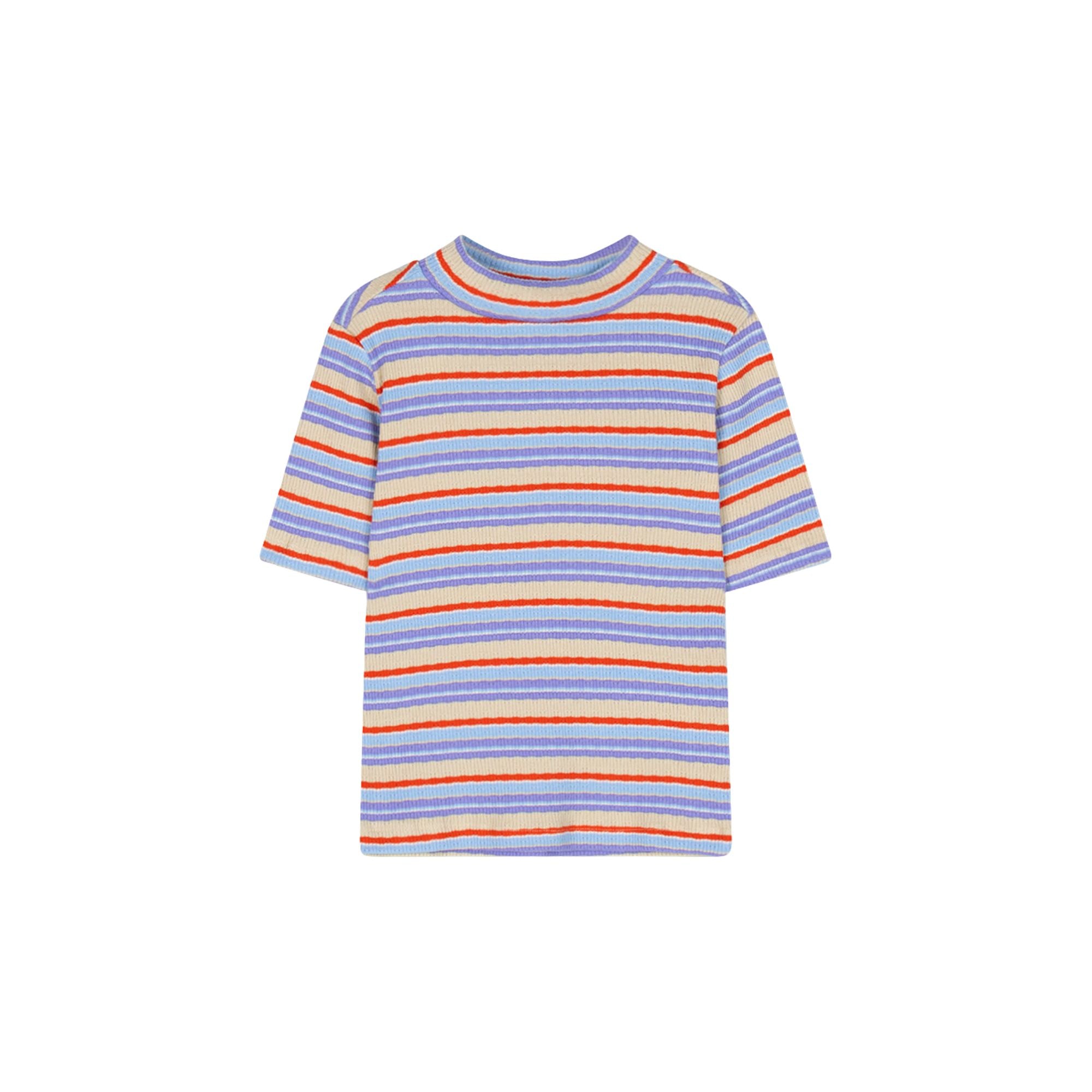 Slim Tee | Multi Stripe