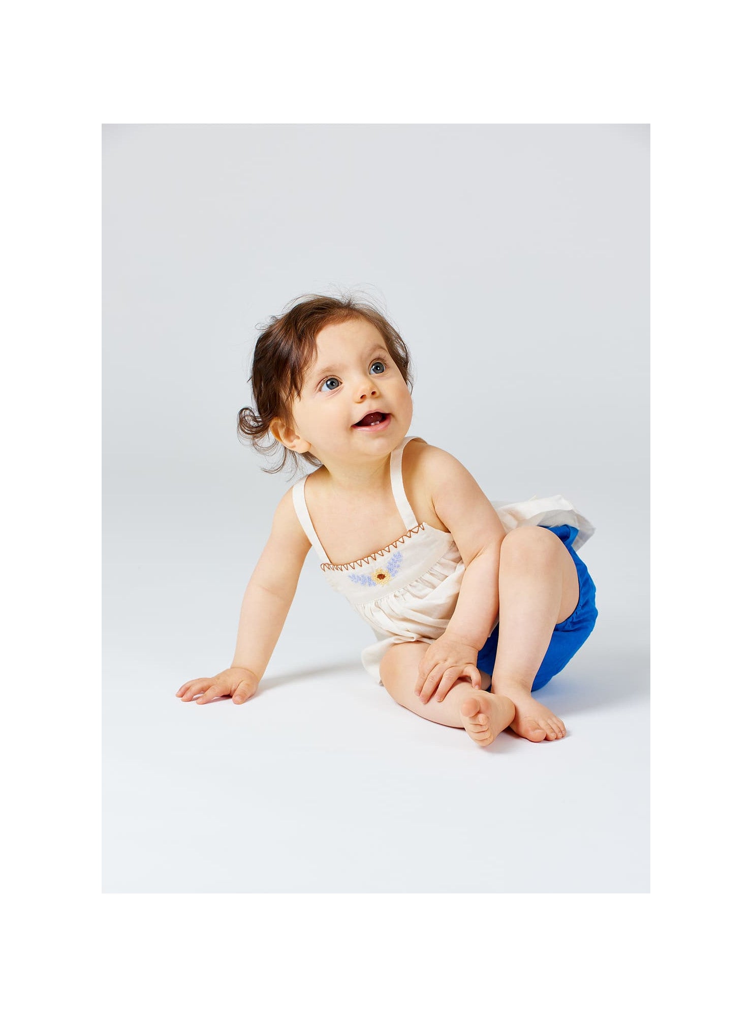 Baby Top & Leggings Set | Ecru