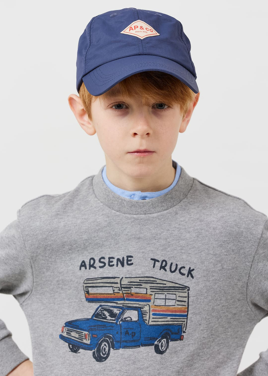 Gil Sweatshirt | Gris Chine