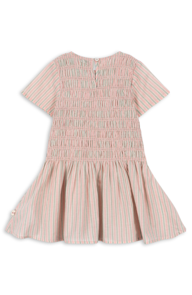 Luli Dress | Blush Stripe