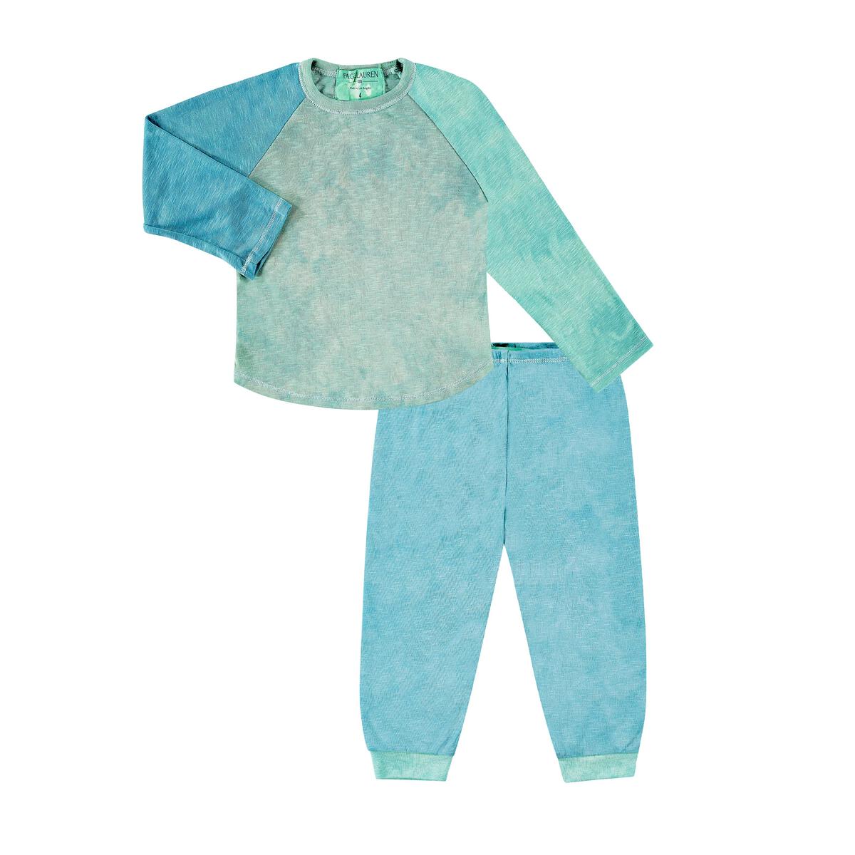 Marble Tie-Dye Organic Set | Green