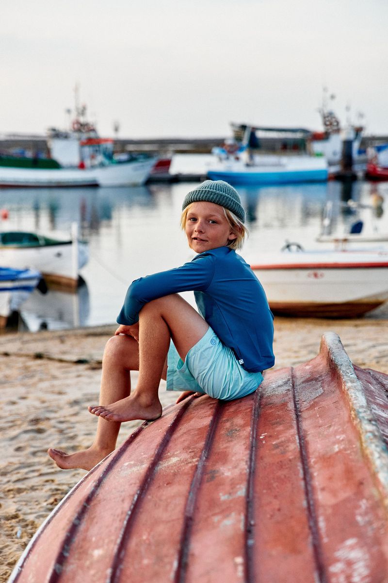 Diego Swim Shorts | Aqua