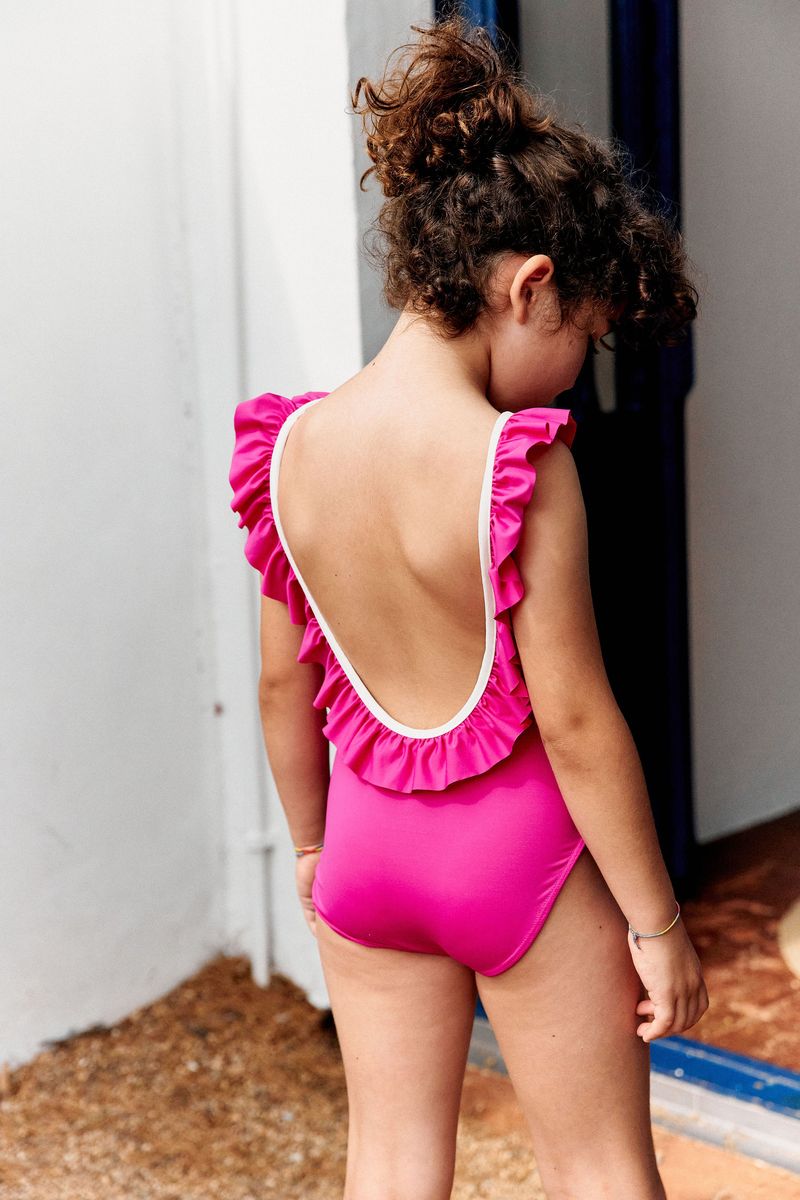 Arabella One Piece | Fuchsia