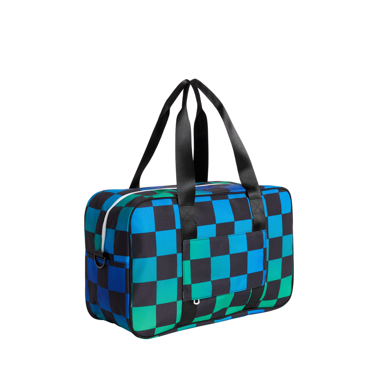 Rockaway Duffle | Blue Checkerboard