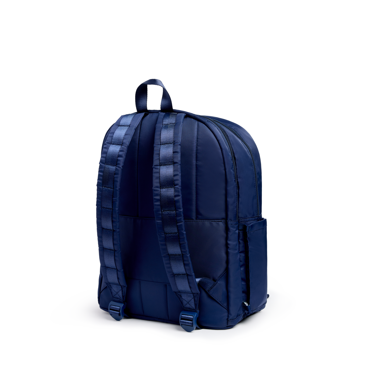 Kane Double Pocket Backpack | Blue Chevron