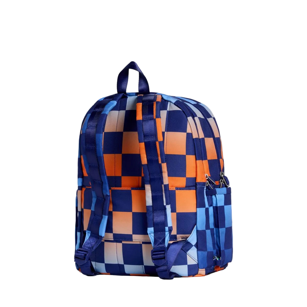 Kane Double Pocket Backpack | Gradient Checkerboard