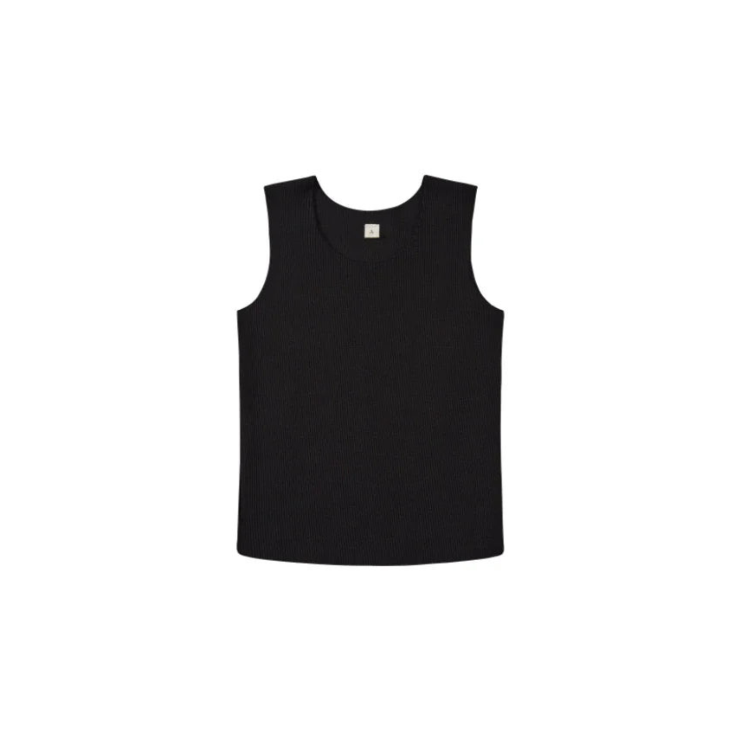 Rib Tank Top | Black