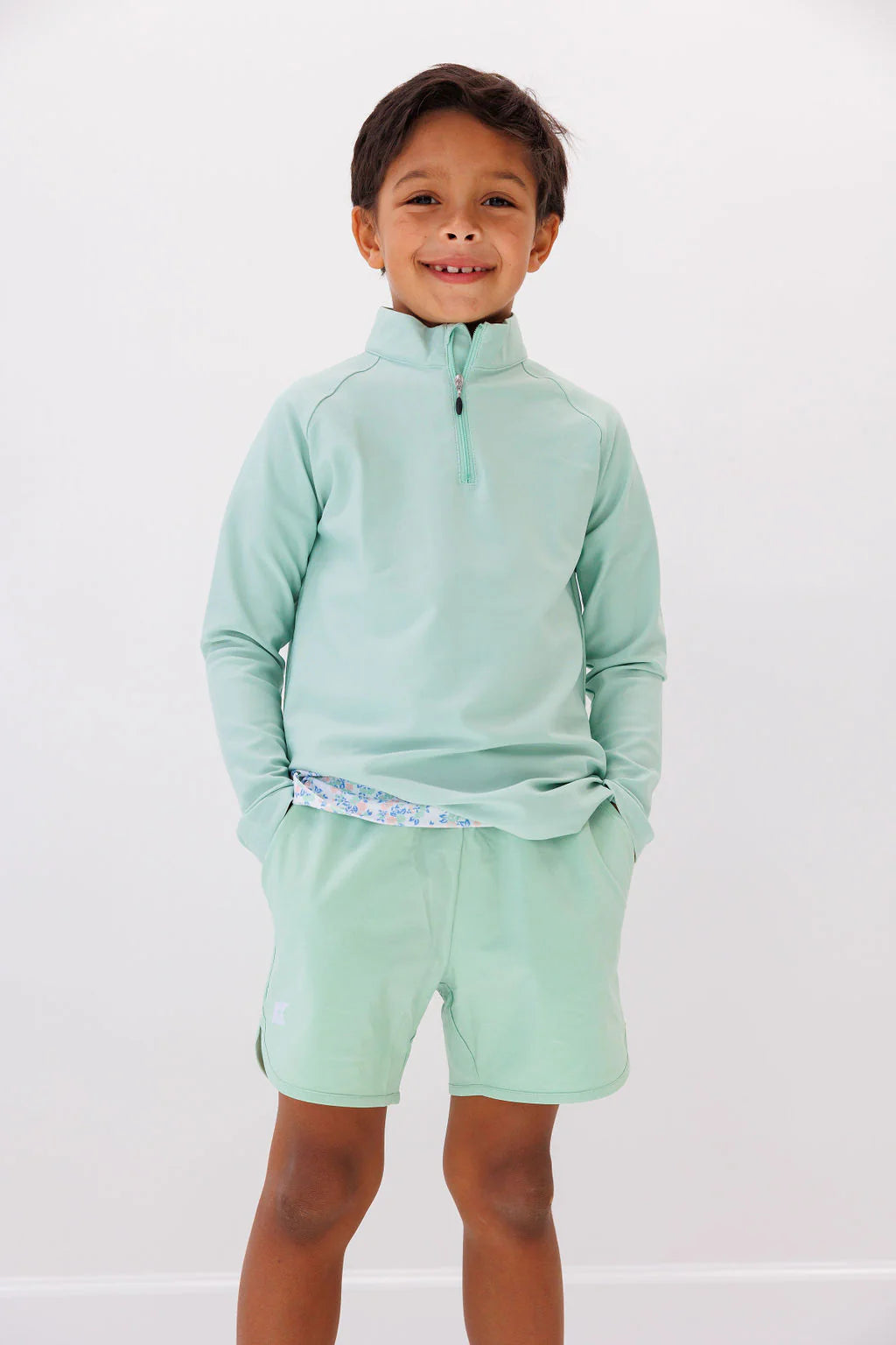 Half Zip | Palm Green