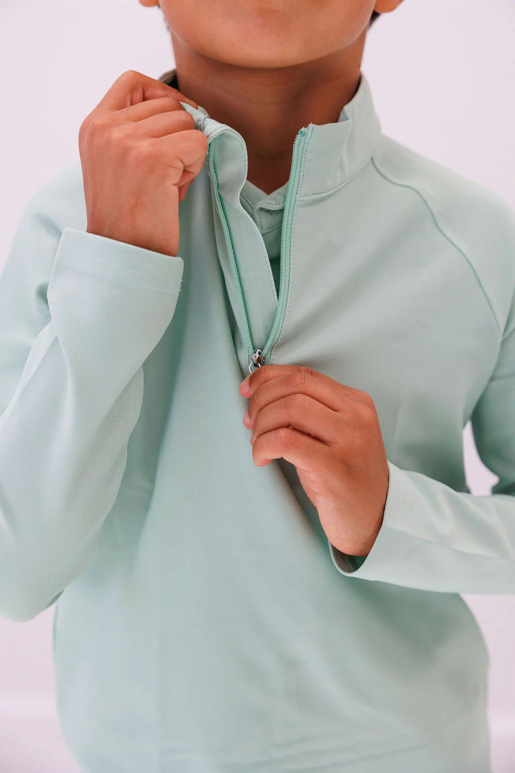Half Zip | Palm Green