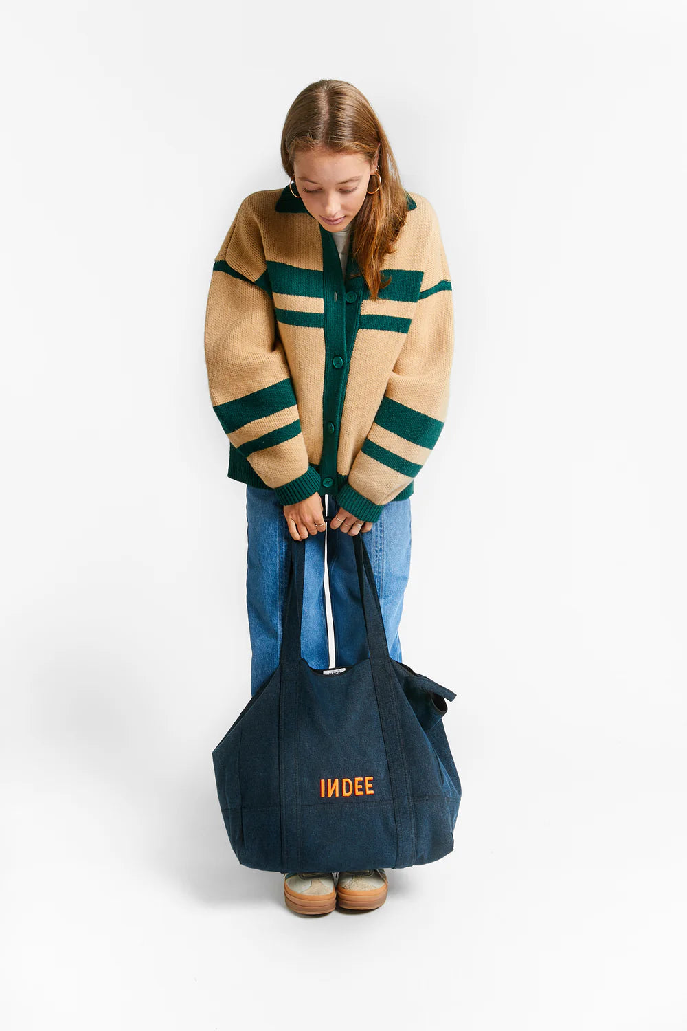 Tacos Tote Bag | Blue Black