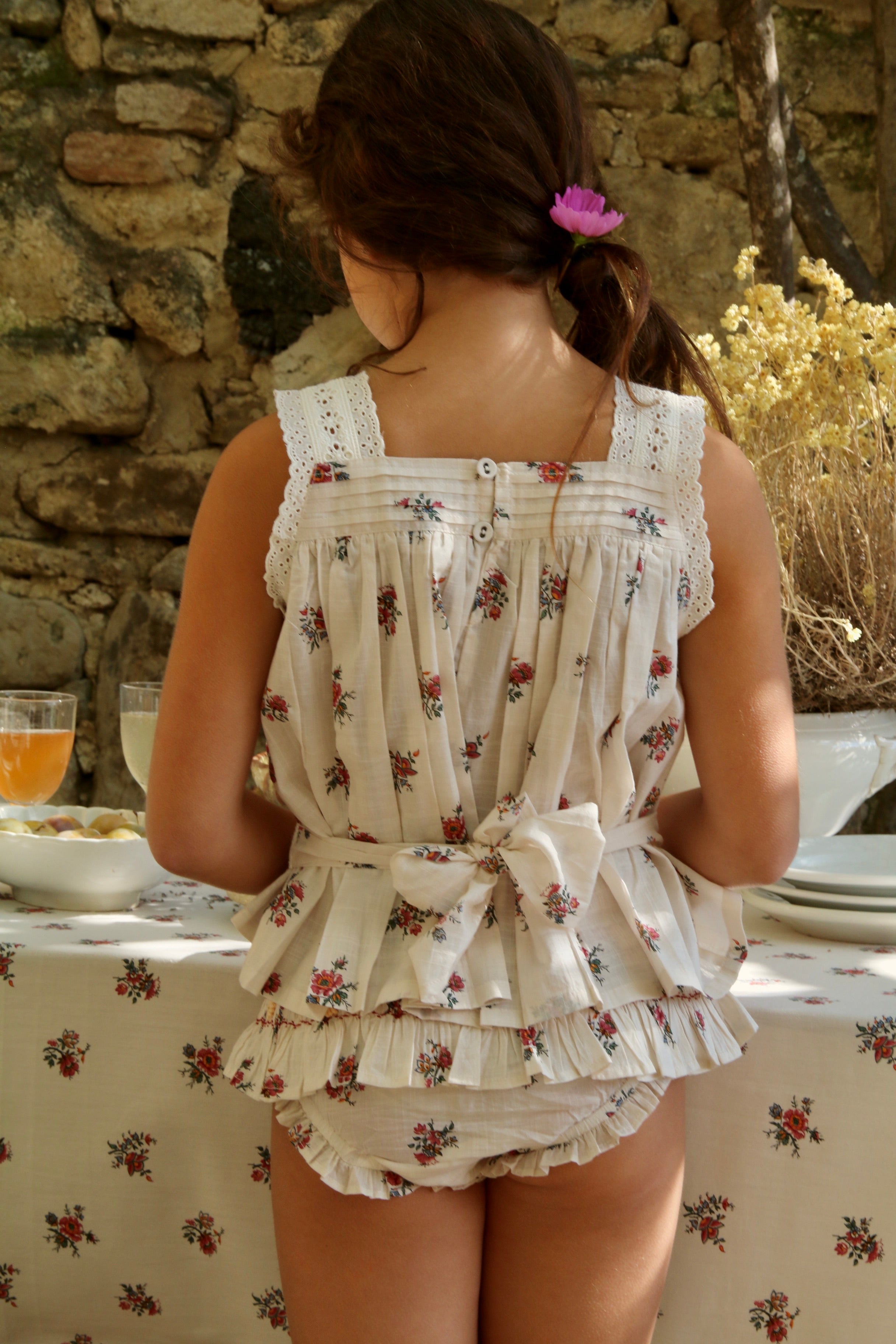 Two Piece Set | Garden Flowers