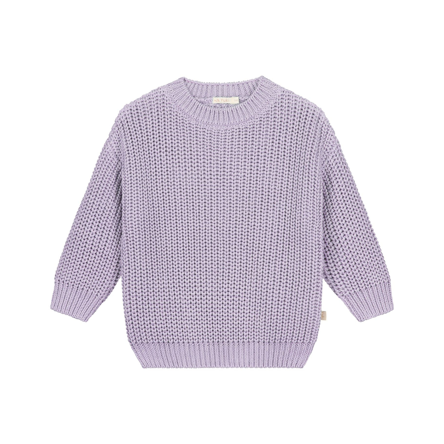 Chunky Knitted Sweater | Lilac