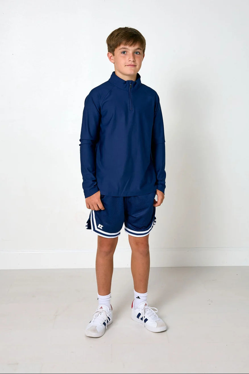 Half-zip Top | Navy