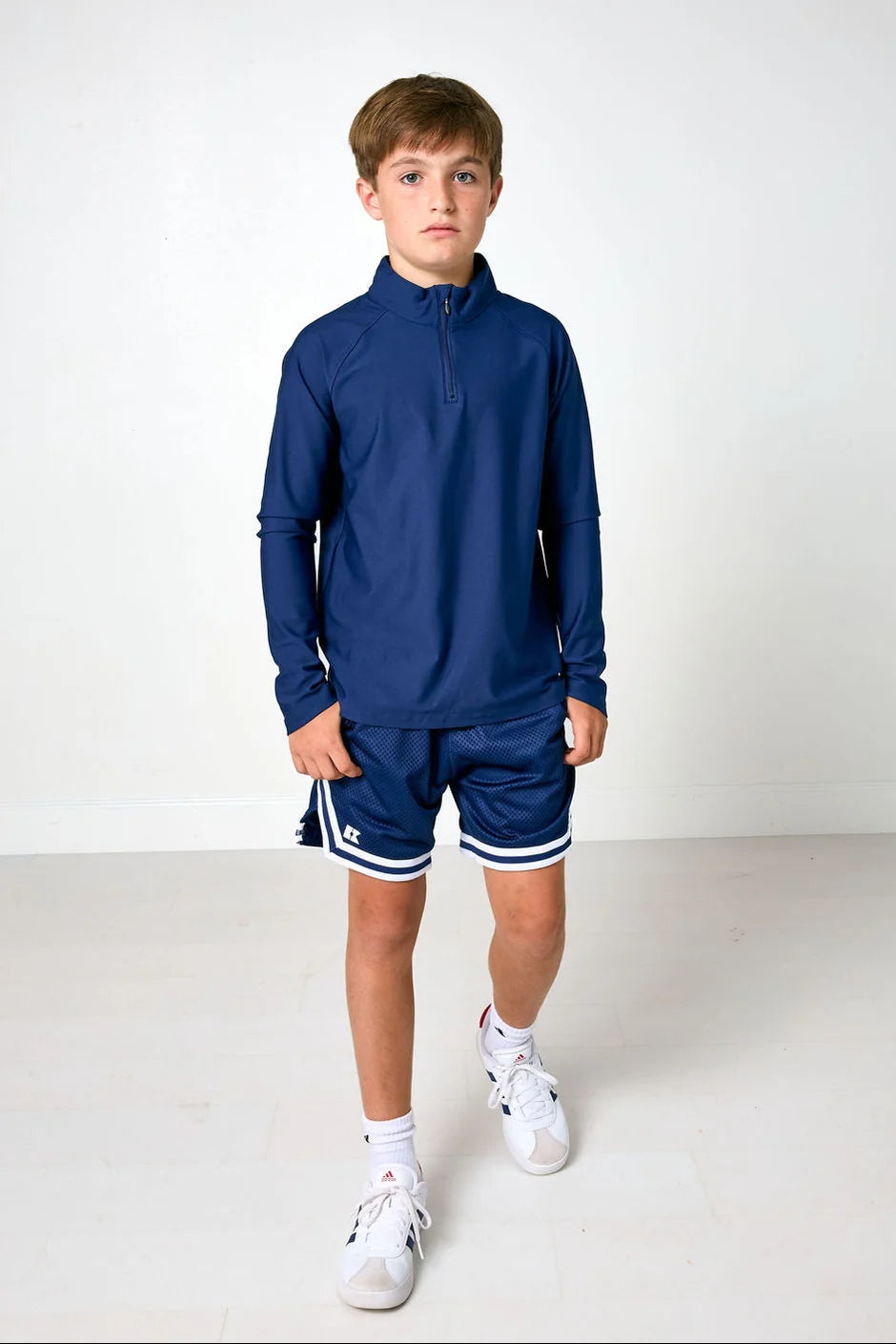 Half-zip Top | Navy