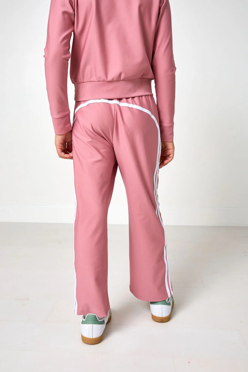 Crewneck Track Pant Set | Dusty Pink