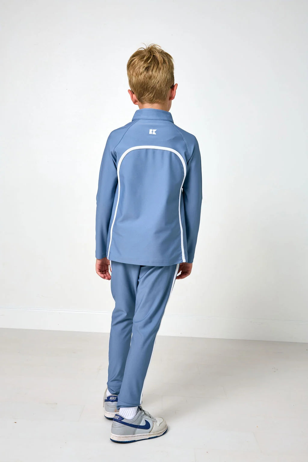 Retro Half-zip Top | Slate